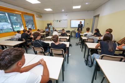 PRIMO GIORNO DI SCUOLA LICEO CARDUCCI