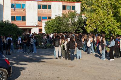 PRIMO GIORNO DI SCUOLA LICEO CARDUCCI