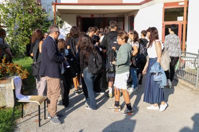 PRIMO GIORNO DI SCUOLA LICEO CARDUCCI