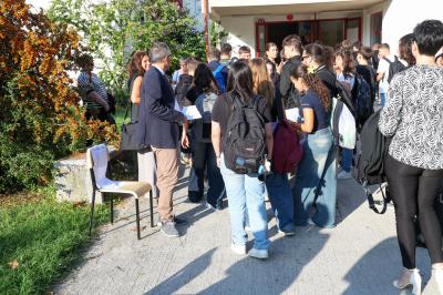PRIMO GIORNO DI SCUOLA LICEO CARDUCCI