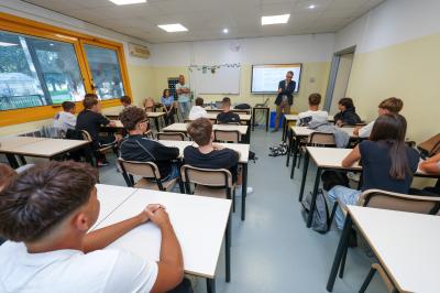 PRIMO GIORNO DI SCUOLA LICEO CARDUCCI