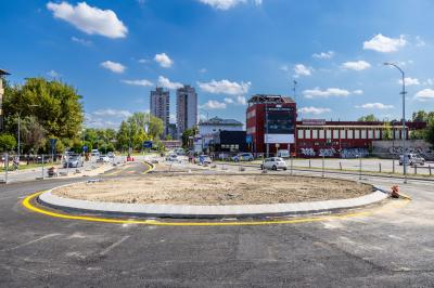 NUOVA ROTATORIA VIALE PO VIA MODENA FERRARA