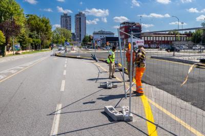 NUOVA ROTATORIA VIALE PO VIA MODENA FERRARA