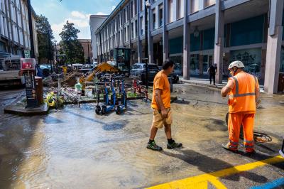 ALLAGAMENTO PIAZZA GOBETTI FERRARA