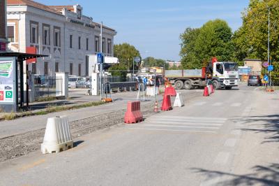 PROTESTA ESERCENTI VIA FORO BOARIO