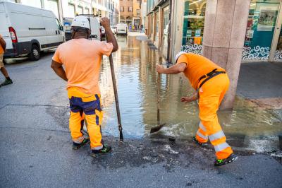 ALLAGAMENTO PIAZZA GOBETTI FERRARA