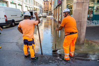 ALLAGAMENTO PIAZZA GOBETTI FERRARA