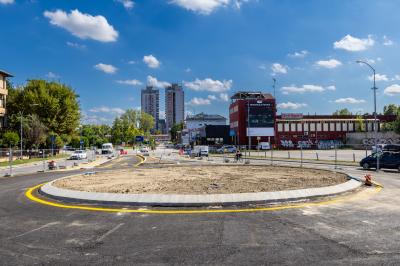 NUOVA ROTATORIA VIALE PO VIA MODENA FERRARA