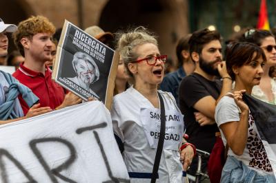 MANIFESTAZIONE PRO GAZA FERRARA