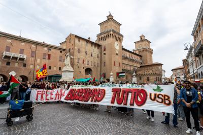 MANIFESTAZIONE PRO GAZA FERRARA