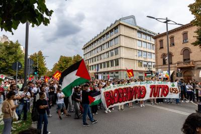 MANIFESTAZIONE PRO GAZA FERRARA