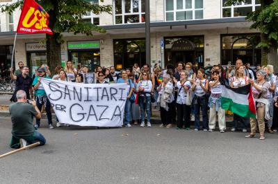 MANIFESTAZIONE PRO GAZA FERRARA