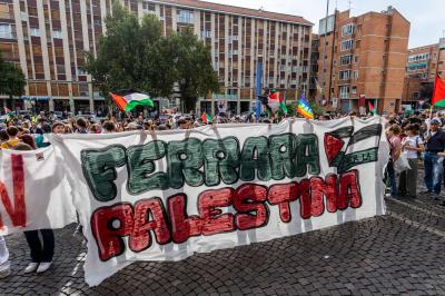 MANIFESTAZIONE PRO GAZA FERRARA