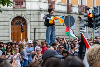 MANIFESTAZIONE PRO GAZA FERRARA