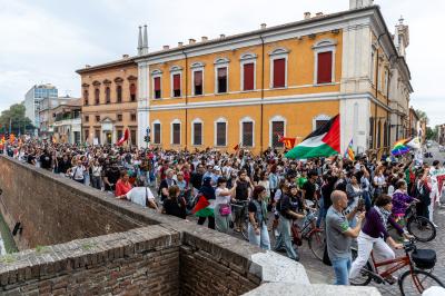 MANIFESTAZIONE PRO GAZA FERRARA