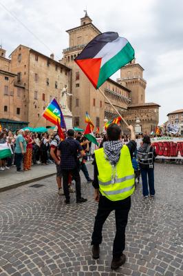 MANIFESTAZIONE PRO GAZA FERRARA