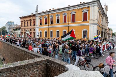 MANIFESTAZIONE PRO GAZA FERRARA