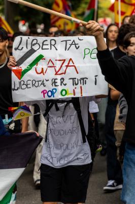 MANIFESTAZIONE PRO GAZA FERRARA