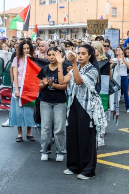 MANIFESTAZIONE PRO GAZA FERRARA