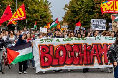 MANIFESTAZIONE PRO GAZA FERRARA
