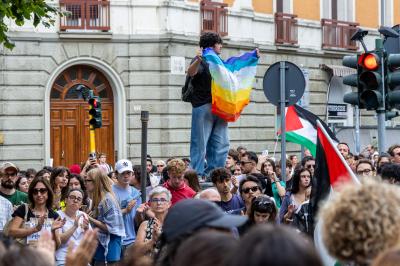 MANIFESTAZIONE PRO GAZA FERRARA