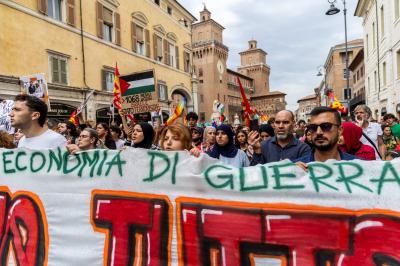 MANIFESTAZIONE PRO GAZA FERRARA