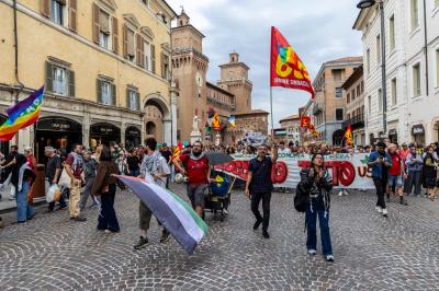 MANIFESTAZIONE PRO GAZA FERRARA