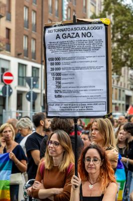 MANIFESTAZIONE PRO GAZA FERRARA