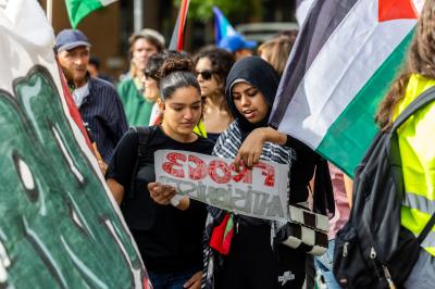 MANIFESTAZIONE PRO GAZA FERRARA