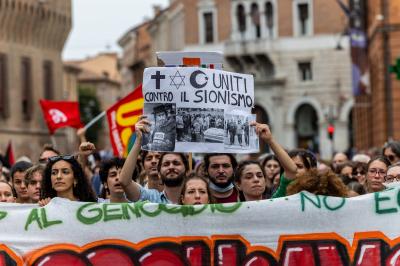 MANIFESTAZIONE PRO GAZA FERRARA