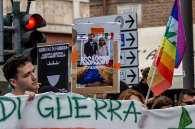 MANIFESTAZIONE PRO GAZA FERRARA
