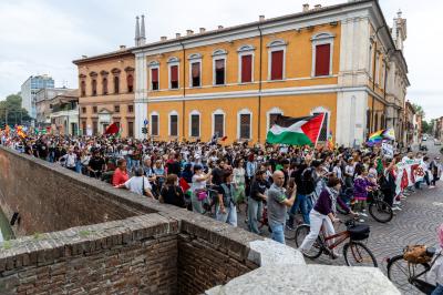MANIFESTAZIONE PRO GAZA FERRARA