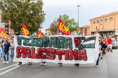 MANIFESTAZIONE PRO GAZA FERRARA