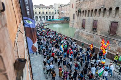 MANIFESTAZIONE PRO GAZA FERRARA
