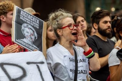 MANIFESTAZIONE PRO GAZA FERRARA