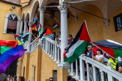 MANIFESTAZIONE PRO GAZA FERRARA