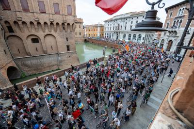 MANIFESTAZIONE PRO GAZA FERRARA