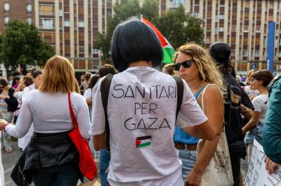 MANIFESTAZIONE PRO GAZA FERRARA