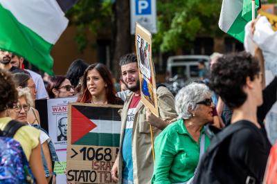 MANIFESTAZIONE PRO GAZA FERRARA
