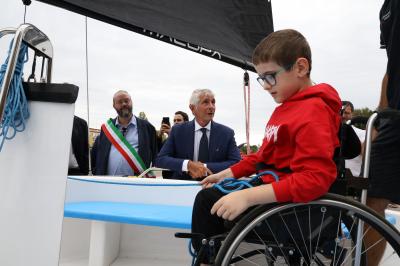 VISITA MINISTRO ABODI FERRARA SPORT FESTIVAL