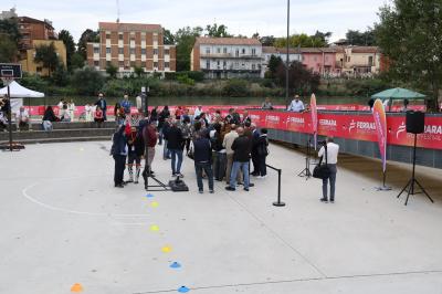 VISITA MINISTRO ABODI FERRARA SPORT FESTIVAL