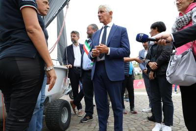 VISITA MINISTRO ABODI FERRARA SPORT FESTIVAL