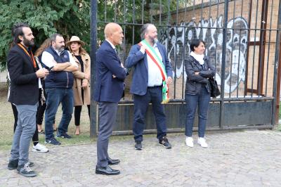 VISITA MINISTRO ABODI FERRARA SPORT FESTIVAL