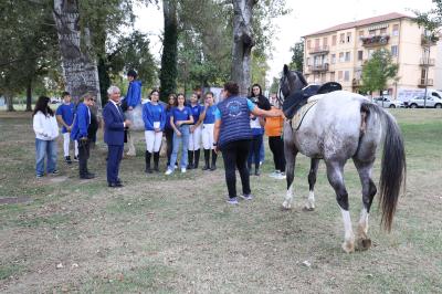 VISITA MINISTRO ABODI FERRARA SPORT FESTIVAL