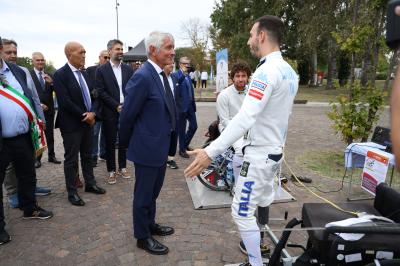 VISITA MINISTRO ABODI FERRARA SPORT FESTIVAL