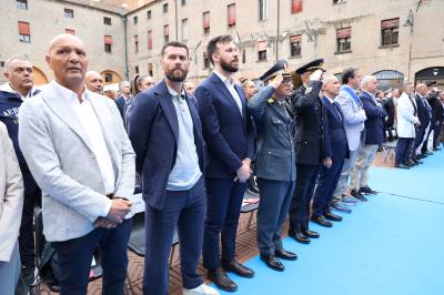 VISITA MINISTRO ABODI FERRARA SPORT FESTIVAL
