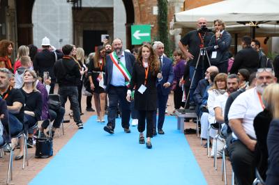 VISITA MINISTRO ABODI FERRARA SPORT FESTIVAL