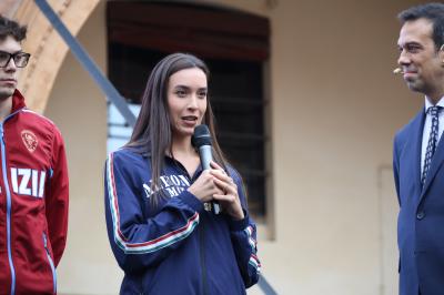 VISITA MINISTRO ABODI FERRARA SPORT FESTIVAL