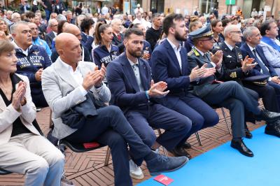 VISITA MINISTRO ABODI FERRARA SPORT FESTIVAL