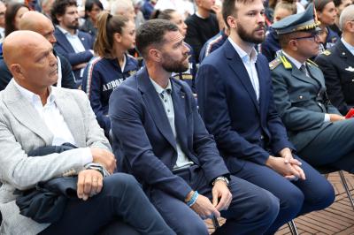 VISITA MINISTRO ABODI FERRARA SPORT FESTIVAL